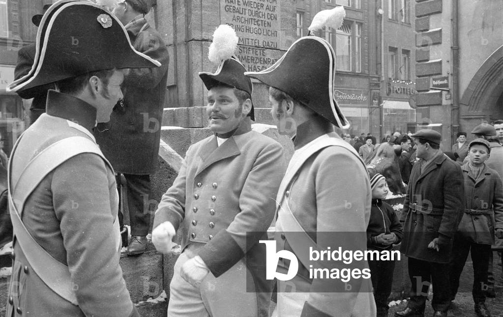 The 800th anniversary of the Leipzig Trade Fair, 1965 (b/w photo)
