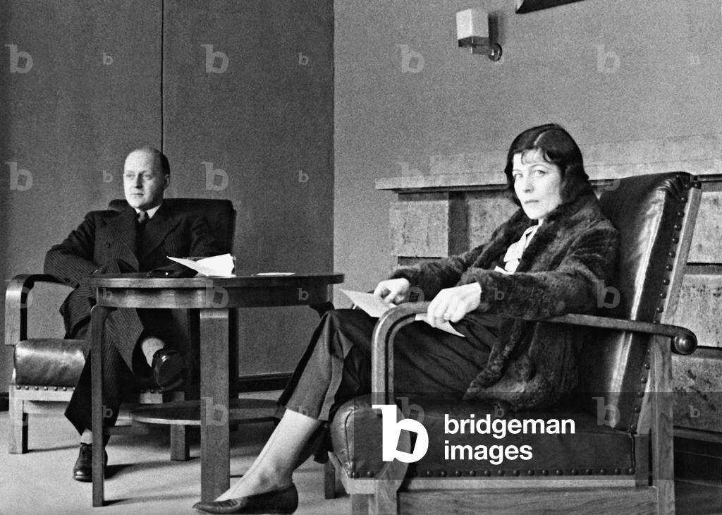 Widow of Eugen d'Albert, 1932 (b/w photo)