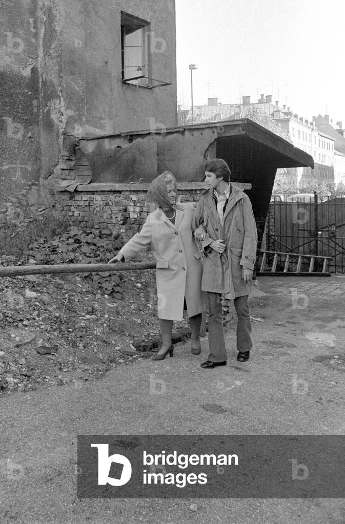 Walk, 1971 (b/w photo)