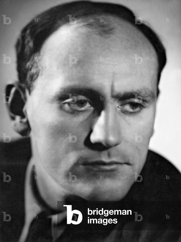 Bernhard Minetti, 1937 (b/w photo)
