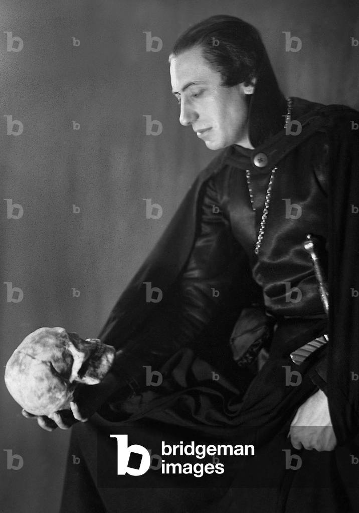 Willy Birgel in 'Hamlet', 1936 (b/w photo)