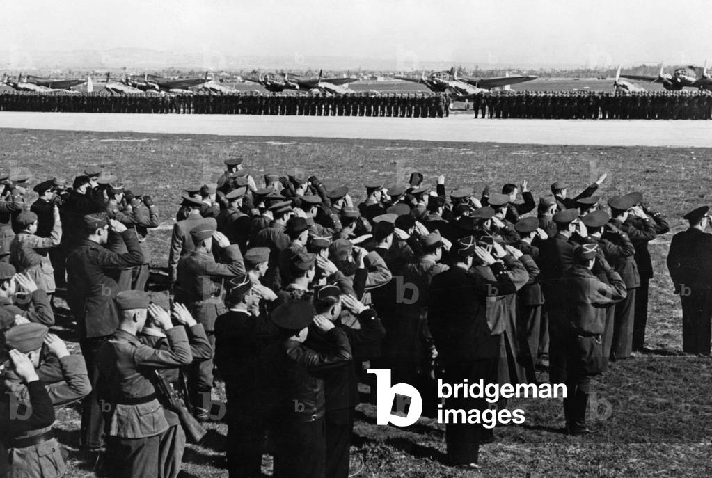Parade of the Condor Legion, Spain, 1939