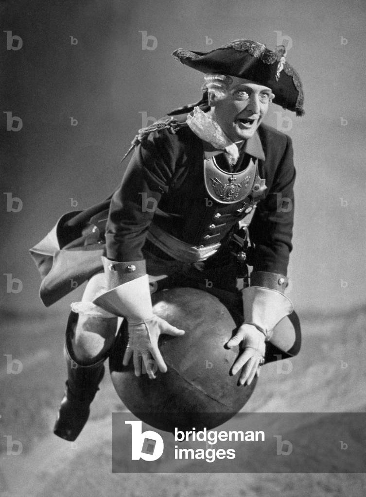 Hans Albers in 'Muenchhausen', 1943 (b/w photo)