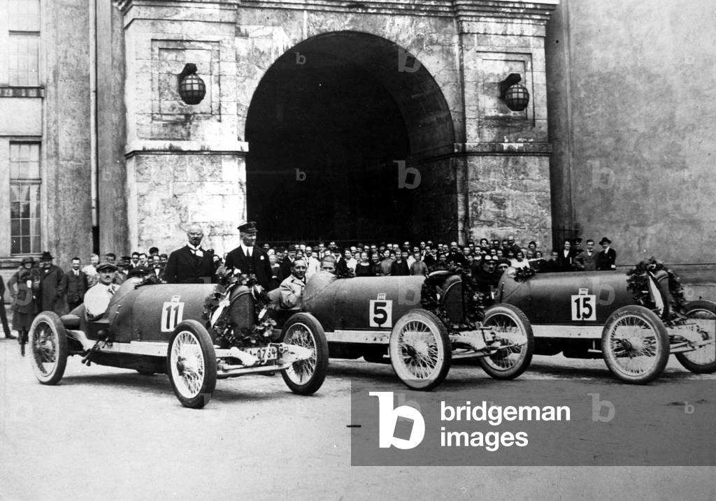 Avus race, 1922 (b/w photo)
