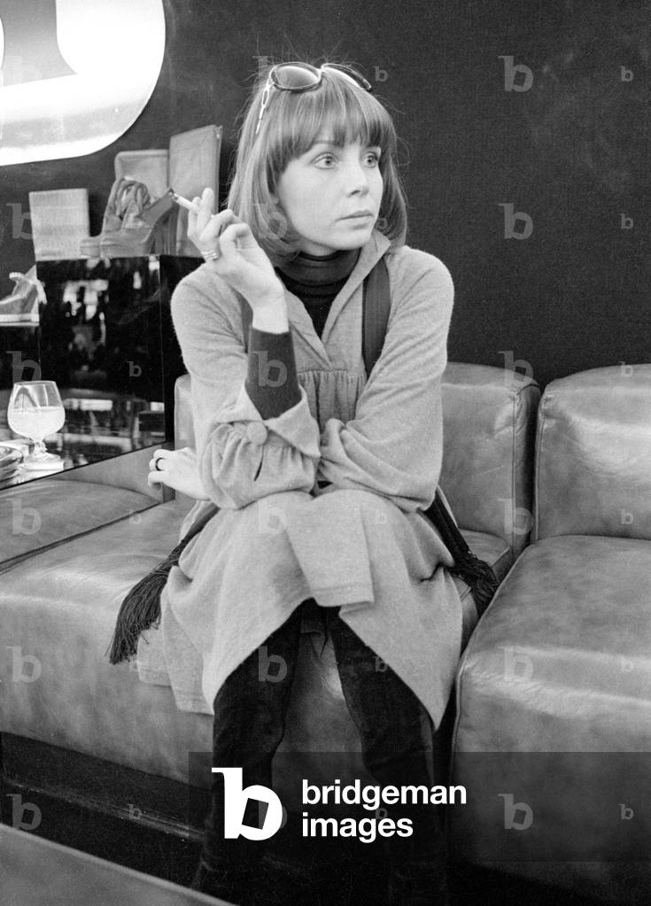 Christine Schuberth, 1974 (b/w photo)