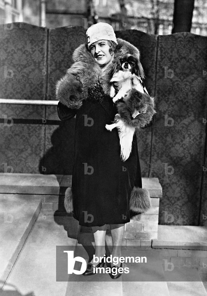 Hedda Adlon (b/w photo)