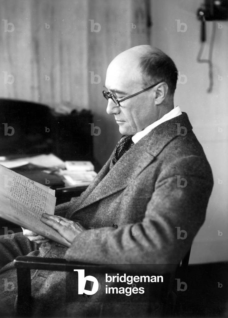 Andre Gide, 1928 (b/w photo)