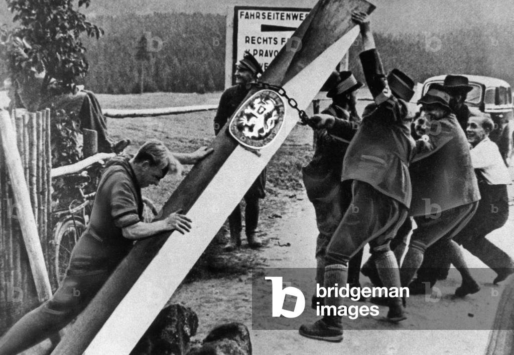 Occupation of the Sudetenland by German troops, 1938