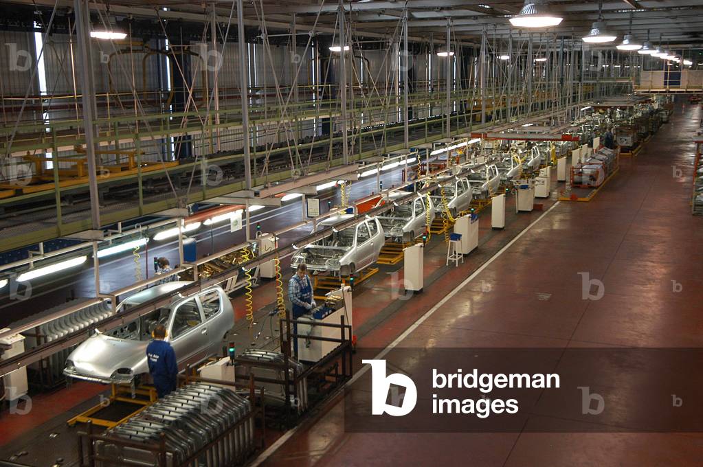 The manufacturing factory of Fiat cars in Poland in Tychy, in the province of Katowice, where are prodeotte cars sold worldwide, 200 (photo)