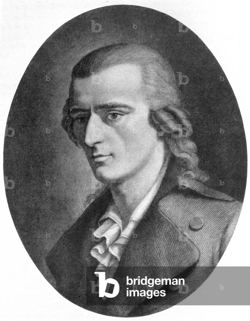 Friedrich Schiller (b/w photo)