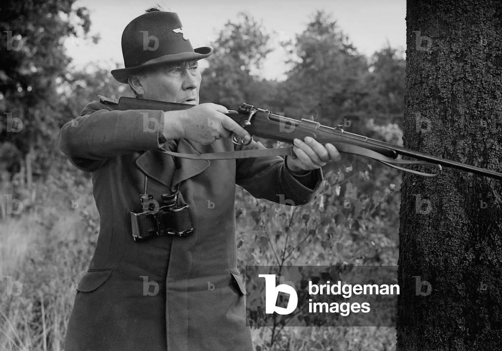 Paul Wegener in 'Zwielicht', 1940 (b/w photo)