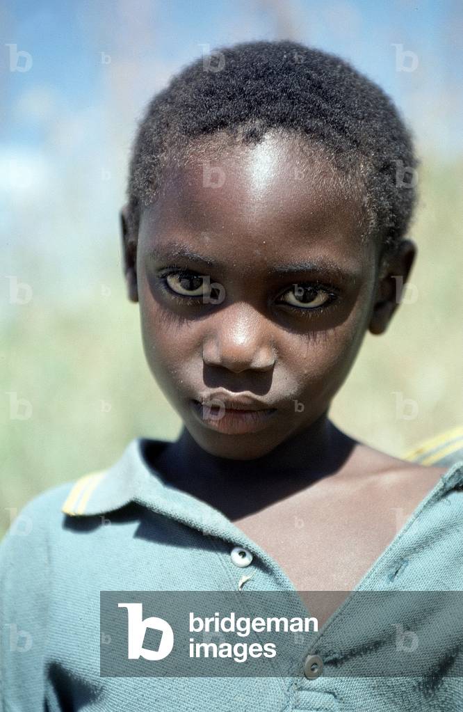 Portrait of a boy from Malawi, 2000 (photo)