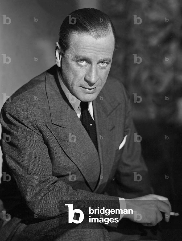 Karl Ludwig Diehl in 'Night without saying goodbye', 1943 (b/w photo)