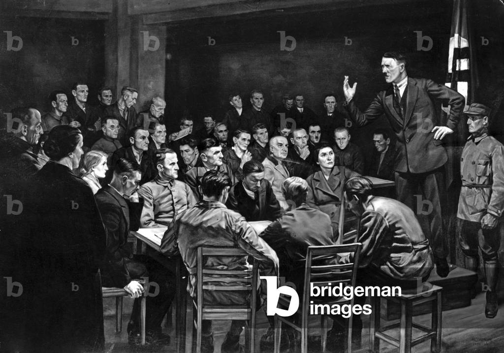 Adolf Hitler, 1920 (b/w photo)