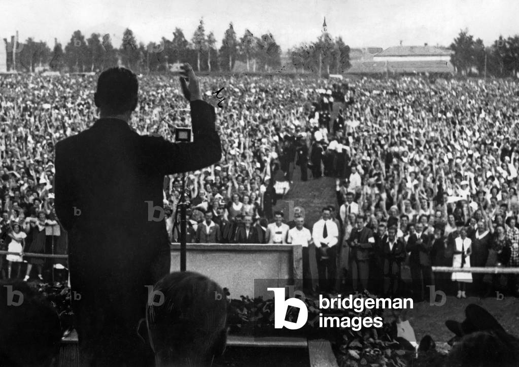 District meeting of the Sudeten Germans in Haida, 1935