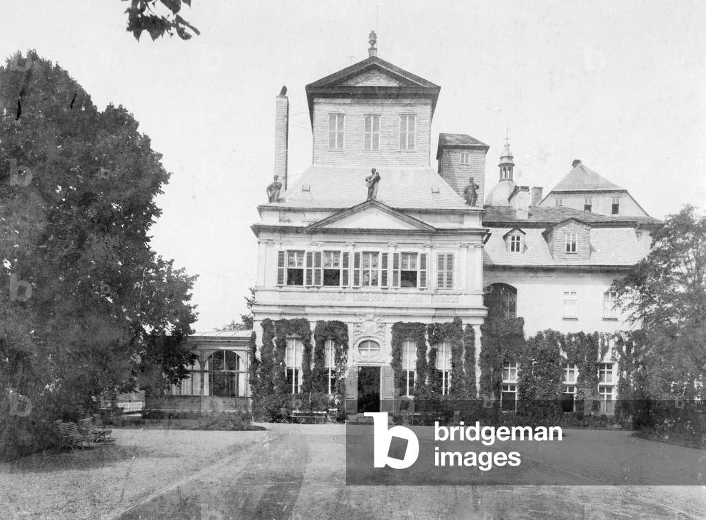 Emperor's hall of castle Schwarzburg in Rudolstadt, 1905