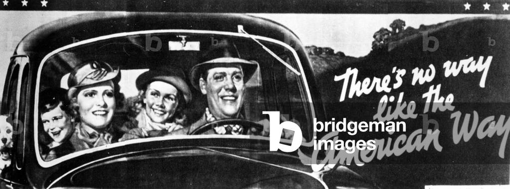 Roosevelts 'New Deal' (b/w photo)