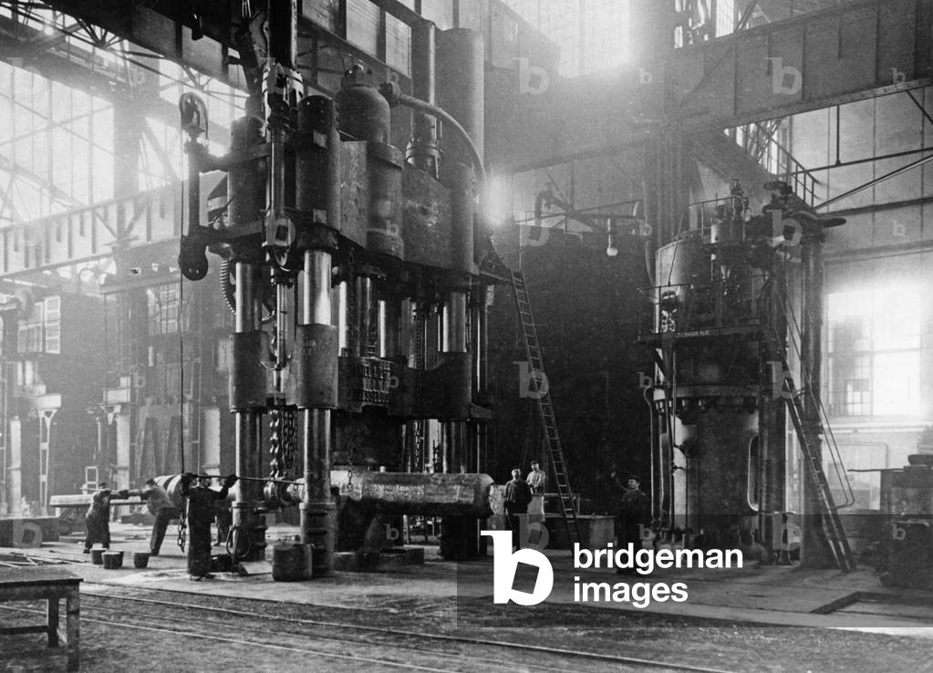 Workers at Krupp, 1912