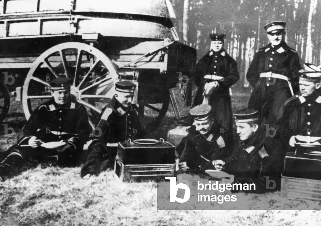 German soldiers with a 