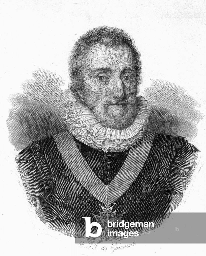 Henry IV, King of France (b/w photo)