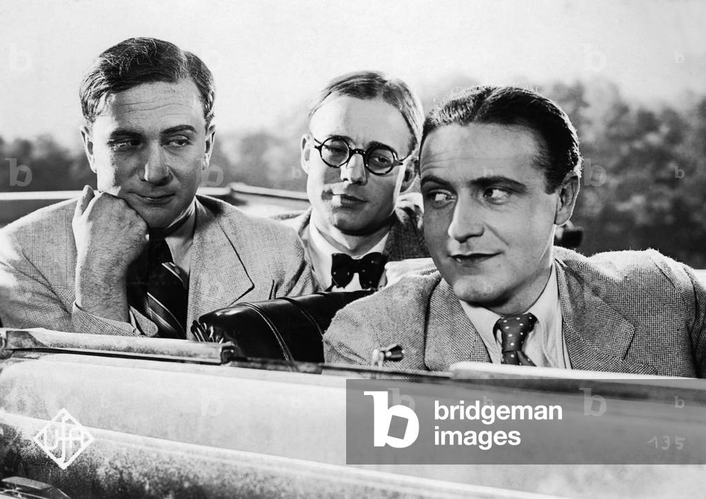 Willy Frisch, Heinz Ruehmann and Oscar Karlweis in 