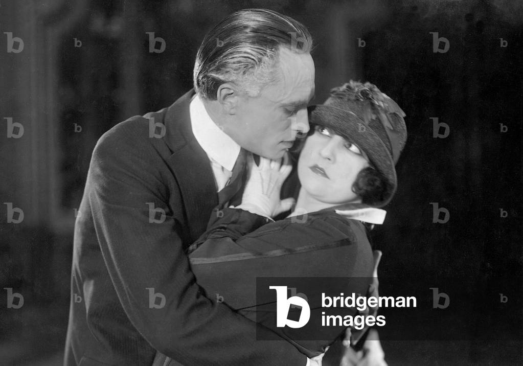 Conrad Veidt and Lucy Doraine in 'Fate', 1925 (b/w photo)