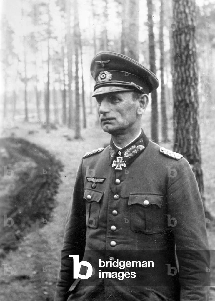 General Count Brockdorff-Ahlefeldt, 1942 (b/w photo)