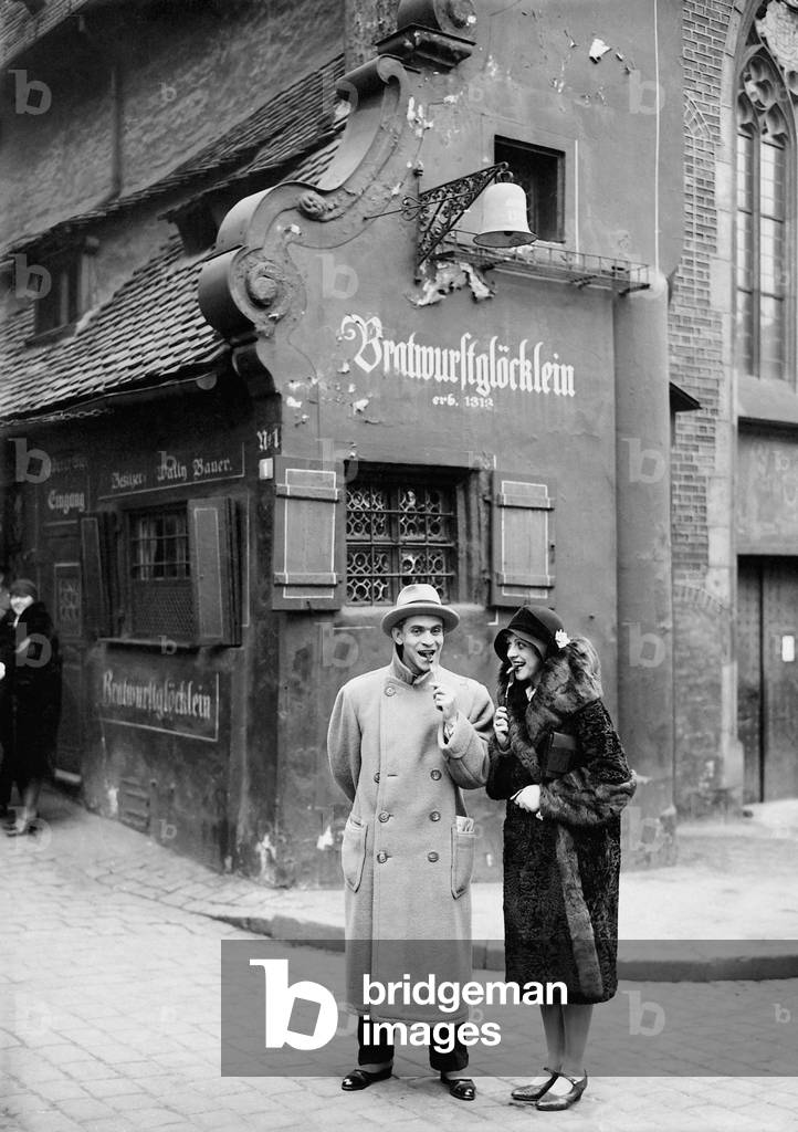 Mady Christians and Ernst Deutsch, 1930 (b/w photo)