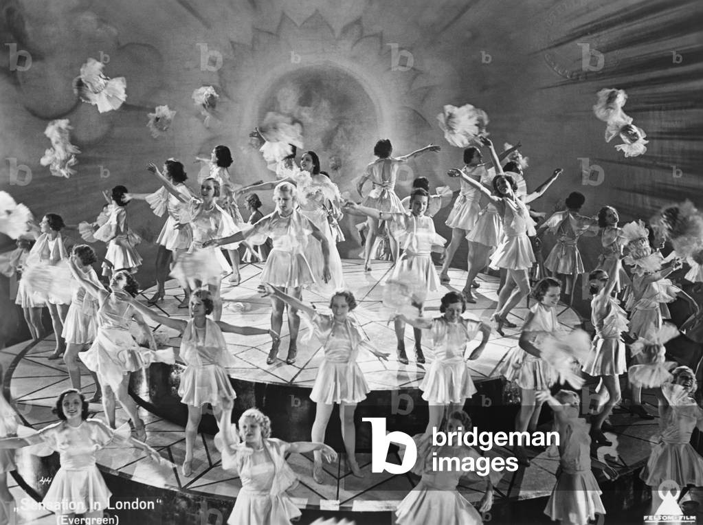 Scenery from the revue film Evergreen, 1934