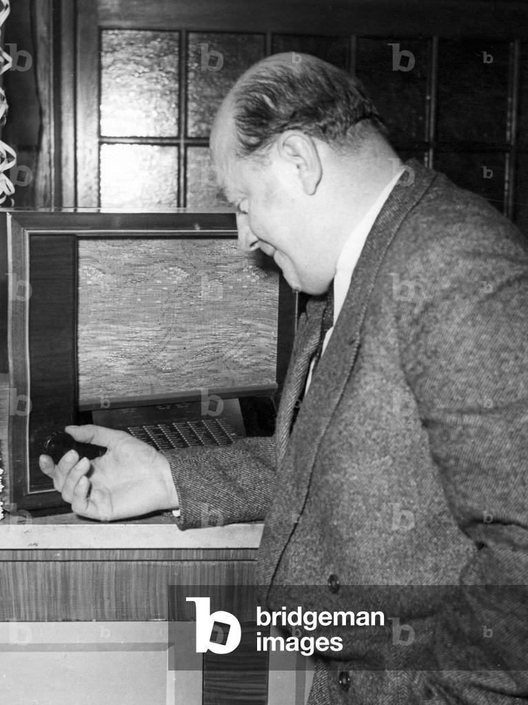 Josef Schreieder, 1950s (b/w photo)