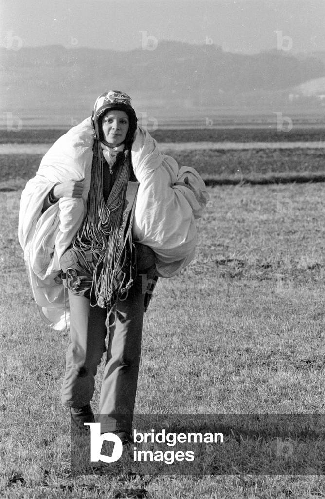 Catharina Conti, 1974 (b/w photo)