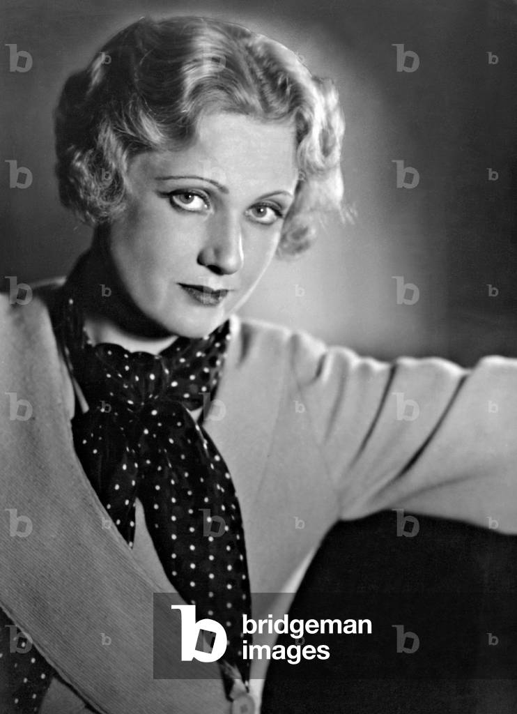 Charlotte Ander, 1933 (b/w photo)