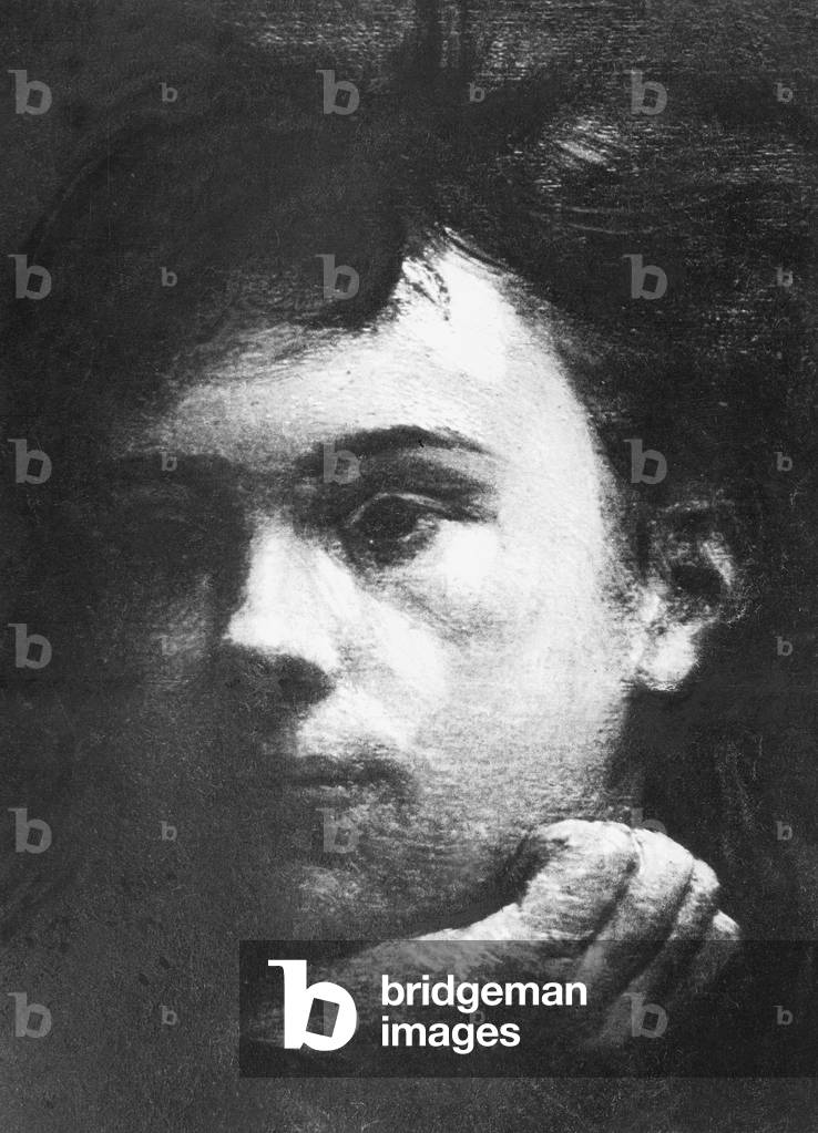 Arthur Rimbaud (b/w photo)