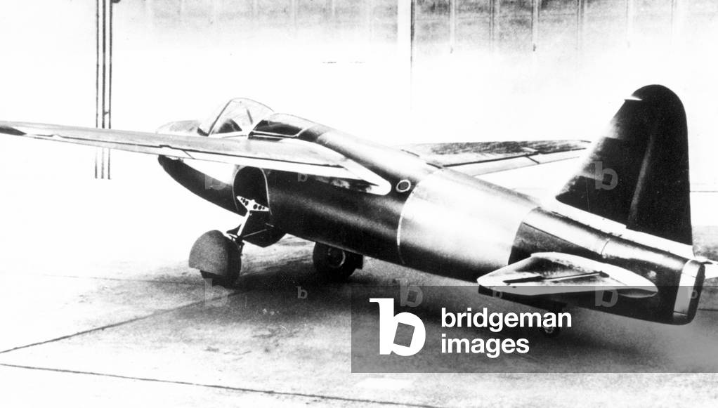 Heinkel He 178 (b/w photo)