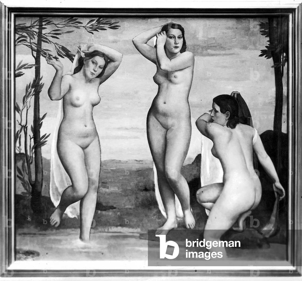 “' Die Chariten 'from Johannes Beutner (b/w photo)