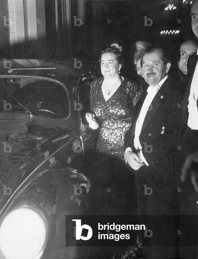 Ferdinand Porsche, 1939 (b/w photo)