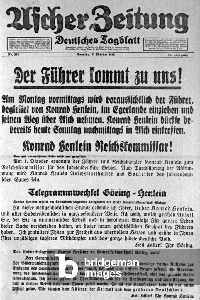 Excerpt from a newspaper, 1938