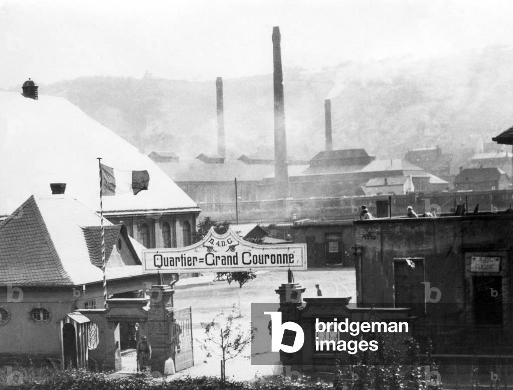 French quarter in a German coal mine, 1923