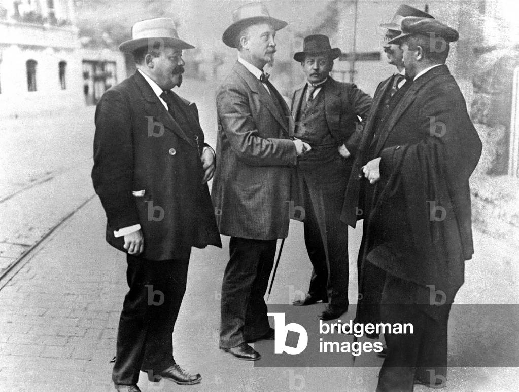 Party Conference of the SPD in Jena, 1913 (b/w photo)