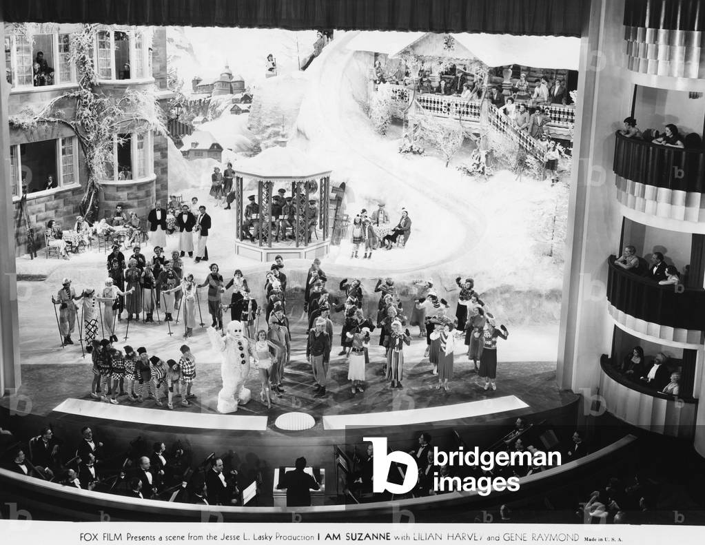 Shooting of the revue film 