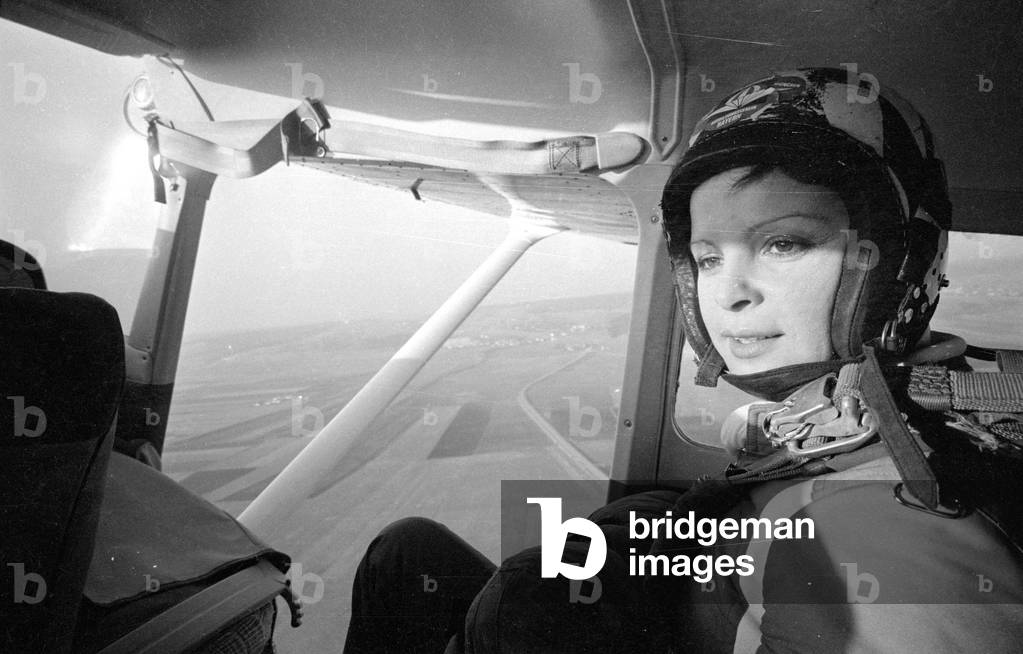 Catharina Conti, 1974 (b/w photo)