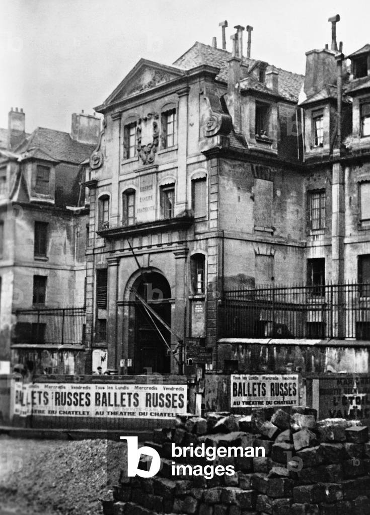The woman prison St. Lazare, 1933 (b/w photo)