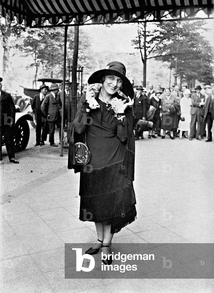 Geraldine Farrar (b/w photo)
