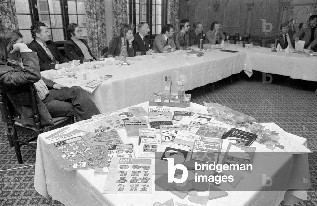 The Bayerische Lehrerverband (Bavarian Teachers Association), 1974 (b/w photo)