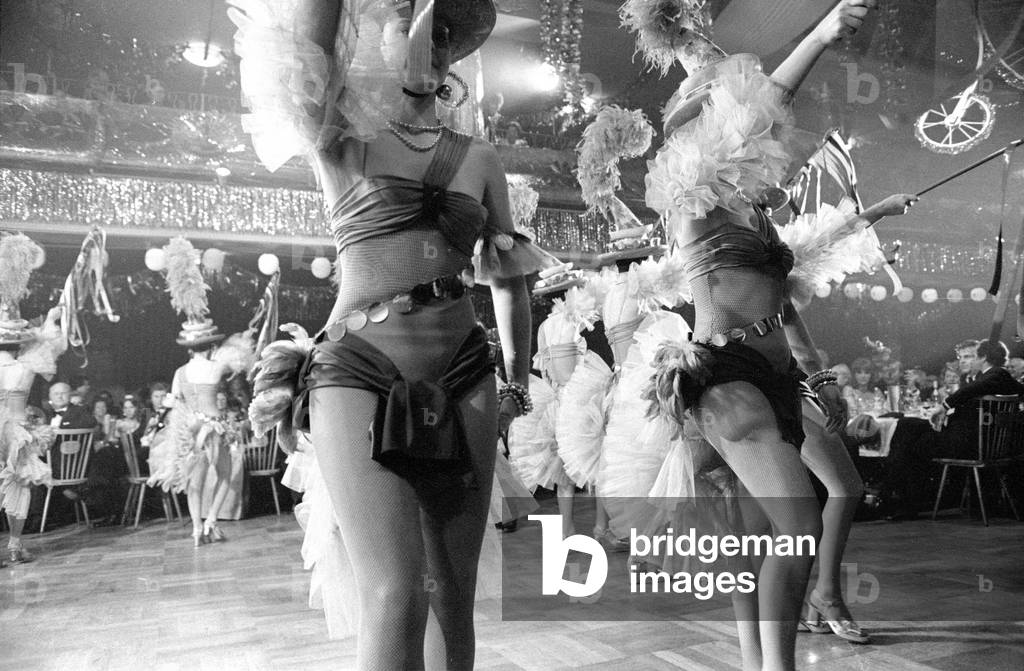 The German Film Ball in Munich, 1974 (b/w photo)