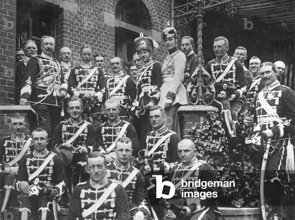 The imperial family visiting Danzig, 1912