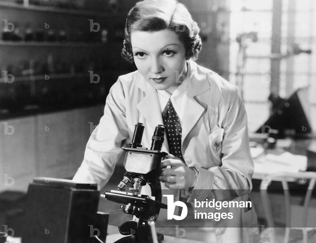 Claudette Colbert in 'Private Worlds', 1934 (b/w photo)