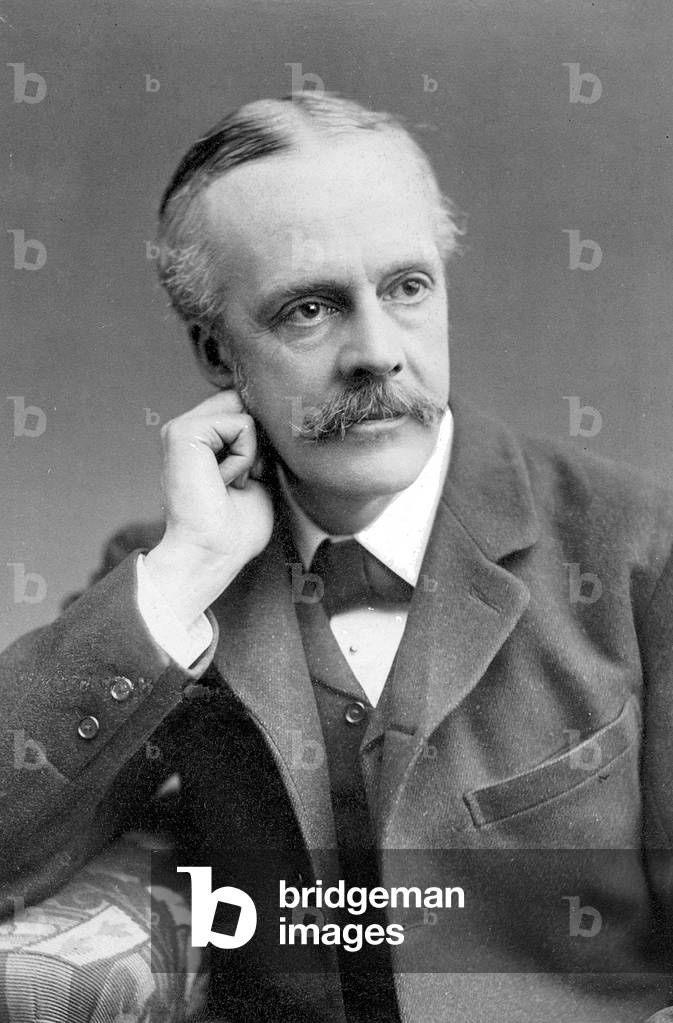 Arthur James Earl of Balfour, 1899 (b/w photo)