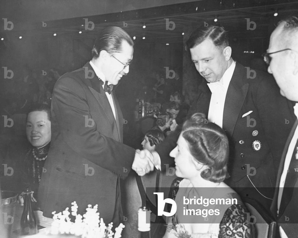 Lue-I-Wen with Hans Kriegler, 1939