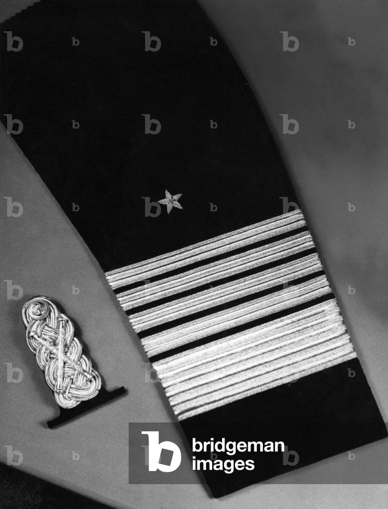 Uniform details (b/w photo)